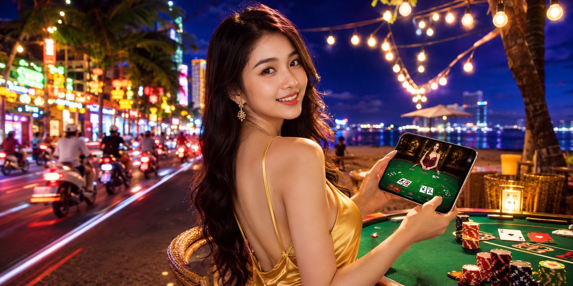Cá cược trực tiếp tại chợ đêm Nha Trang với nhiều trò chơi phong phú
